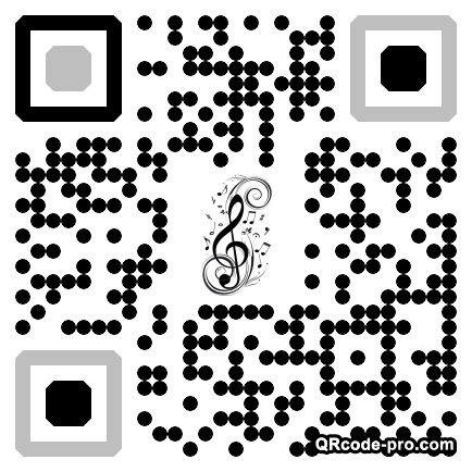 QR code with logo 1p8t0