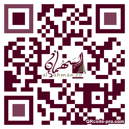 QR code with logo 1pc80