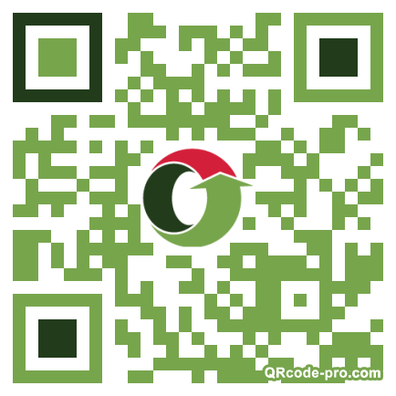 QR code with logo 1r090