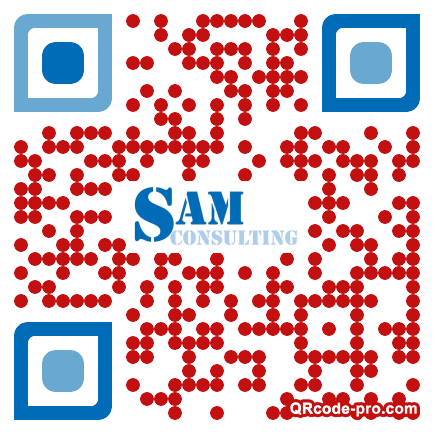 QR code with logo 1r8M0
