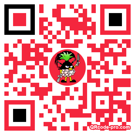 QR code with logo 1rBl0