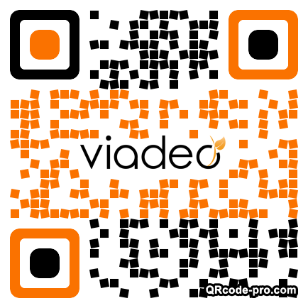 QR code with logo 1rbr0