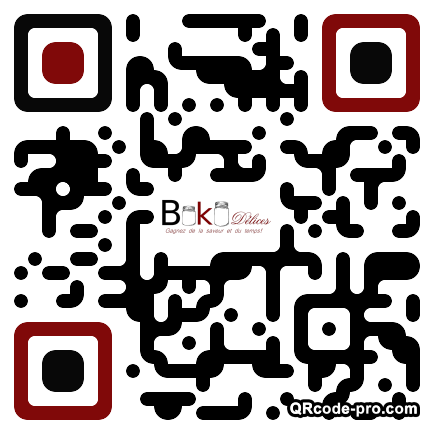 QR code with logo 1rck0