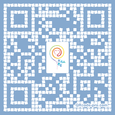 QR code with logo 1rgo0