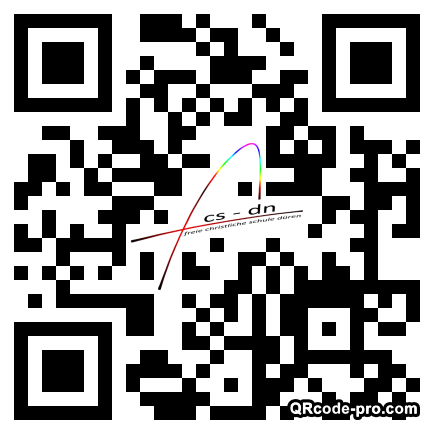 QR code with logo 1rk90