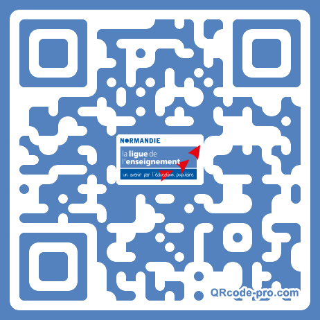 QR code with logo 1roG0