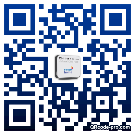 QR code with logo 1rx50