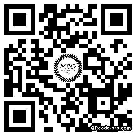 QR code with logo 1s4O0