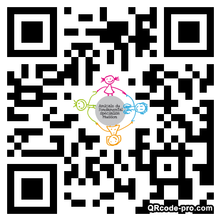 QR code with logo 1sOL0