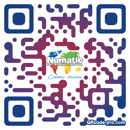 QR code with logo 1sTM0