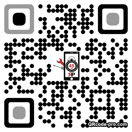 QR code with logo 1sTo0