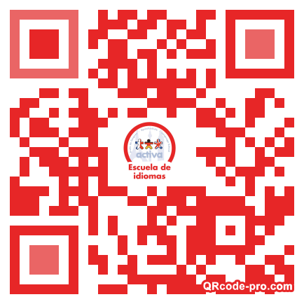 QR code with logo 1tME0