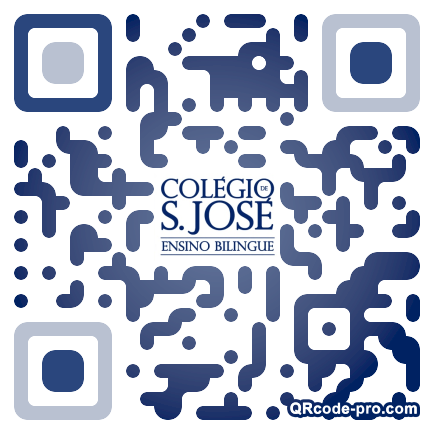 QR code with logo 1th90