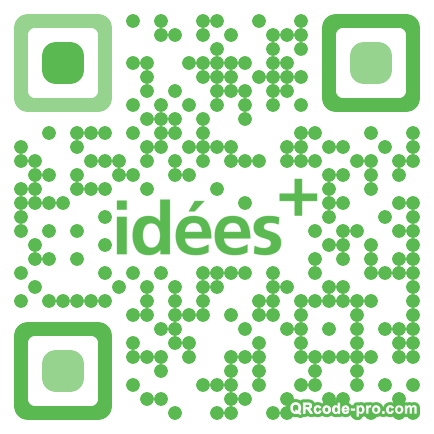 QR code with logo 1tr00