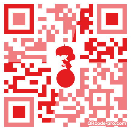QR code with logo 1tv80