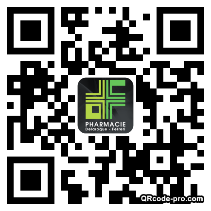 QR code with logo 1up60