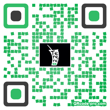 QR code with logo 1ux30