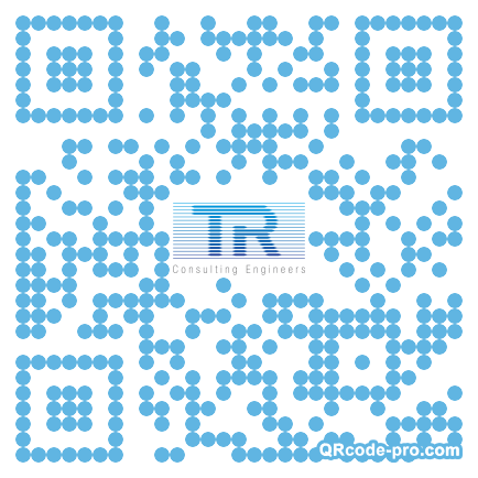 QR code with logo 1v6c0