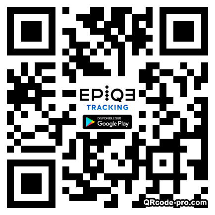 QR code with logo 1vht0