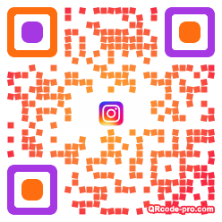 QR code with logo 1vsh0