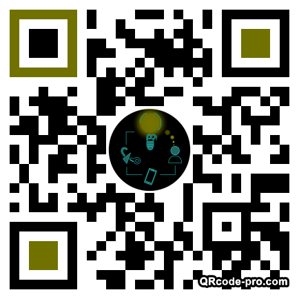 QR code with logo 1vwh0