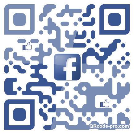 QR code with logo 1w4p0
