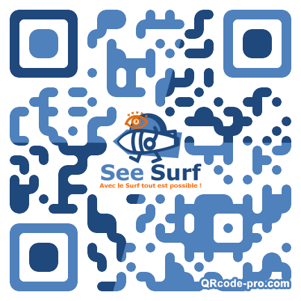 QR code with logo 1wcr0