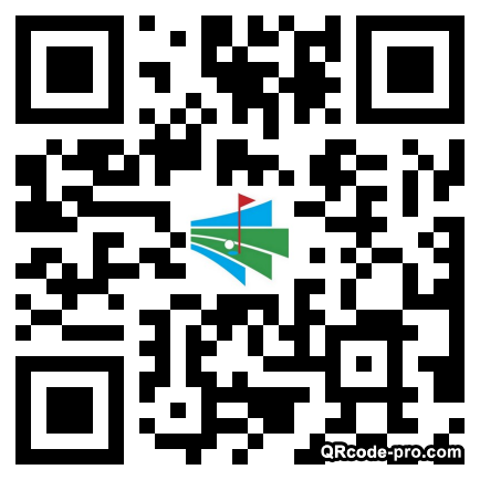 QR code with logo 1wzb0