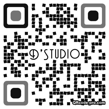 QR code with logo 1x630