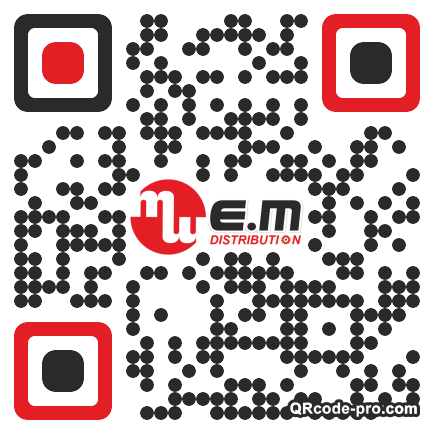 QR code with logo 1x810