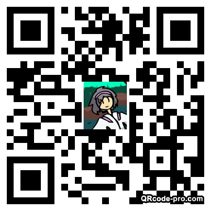 QR code with logo 1x830