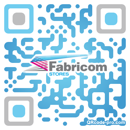QR code with logo 1x950