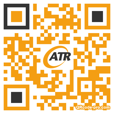 QR code with logo 1x980