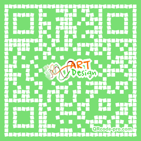 QR code with logo 1x9P0
