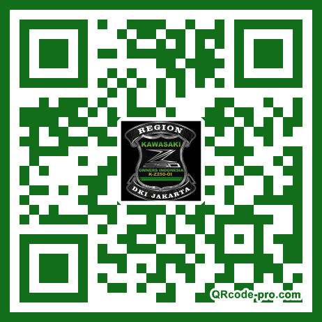 QR code with logo 1xpo0