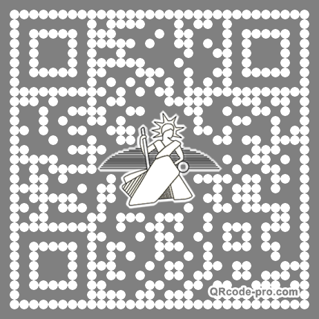 QR code with logo 1zfh0