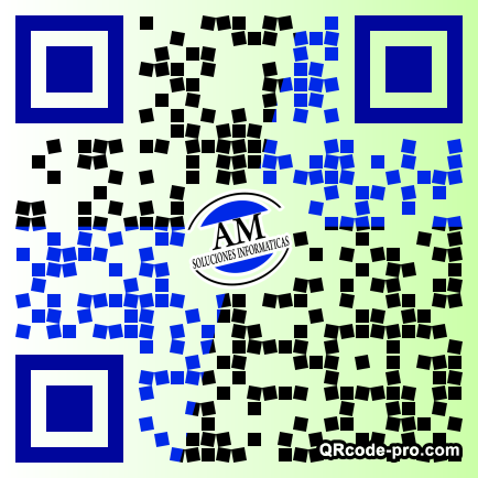 QR code with logo 20400