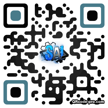 QR code with logo 205Z0