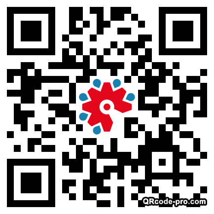 QR code with logo 20TH0