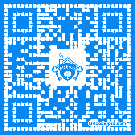 QR code with logo 20Tv0