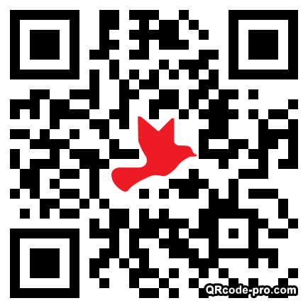 QR code with logo 20X50