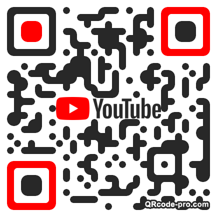 QR code with logo 20x30