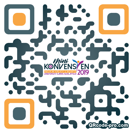 QR code with logo 21140