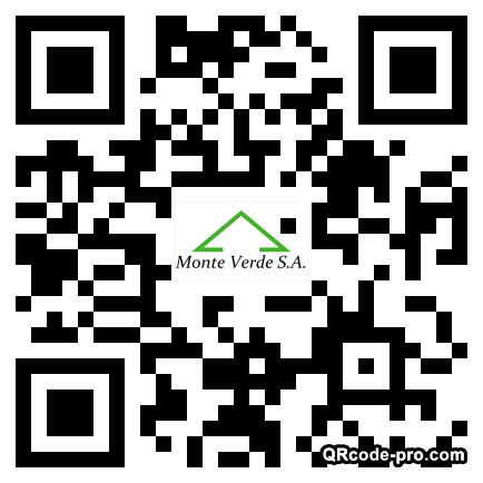 QR code with logo 21370