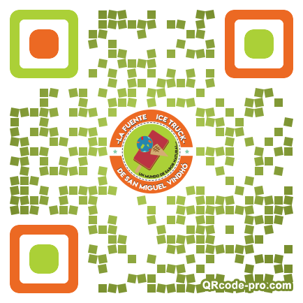 QR code with logo 21By0
