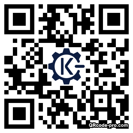 QR code with logo 21DR0