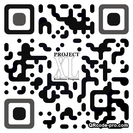 QR code with logo 21Hq0