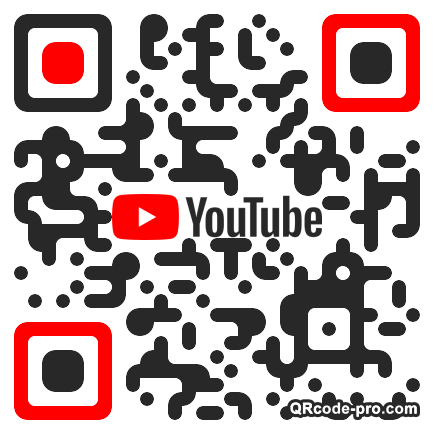 QR code with logo 21P60