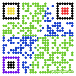 QR code with logo 21P70