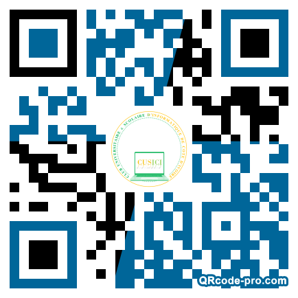 QR code with logo 22010